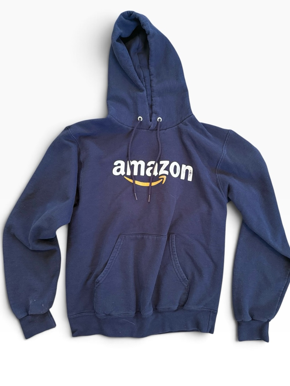 Women’s Corporate Amazon logo pullover hoodie in navy blue Size Small